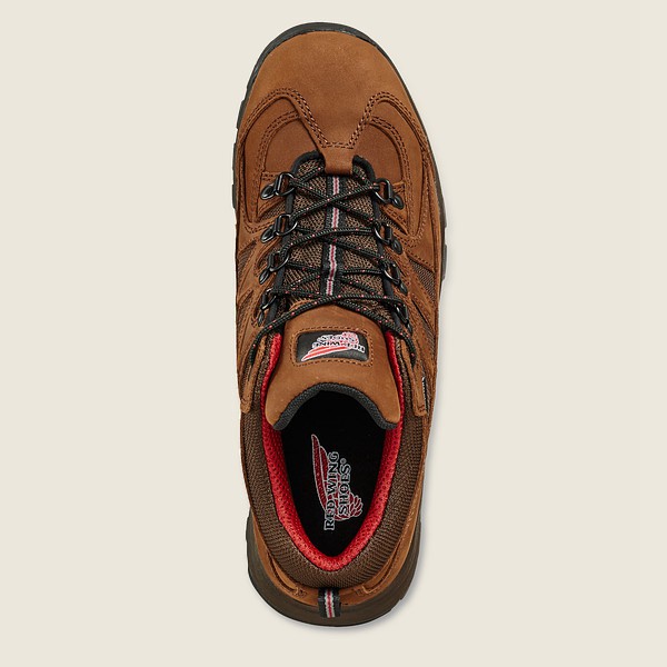 Red Wing Hiking Bot Erkek - Truhiker - 3-Inch Waterproof Safety Toe - Kahverengi - 64KQOLWRD